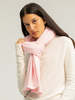 PURECASHMERE NYC Oversized Scarf - Pink Blush - Thumbnail 4