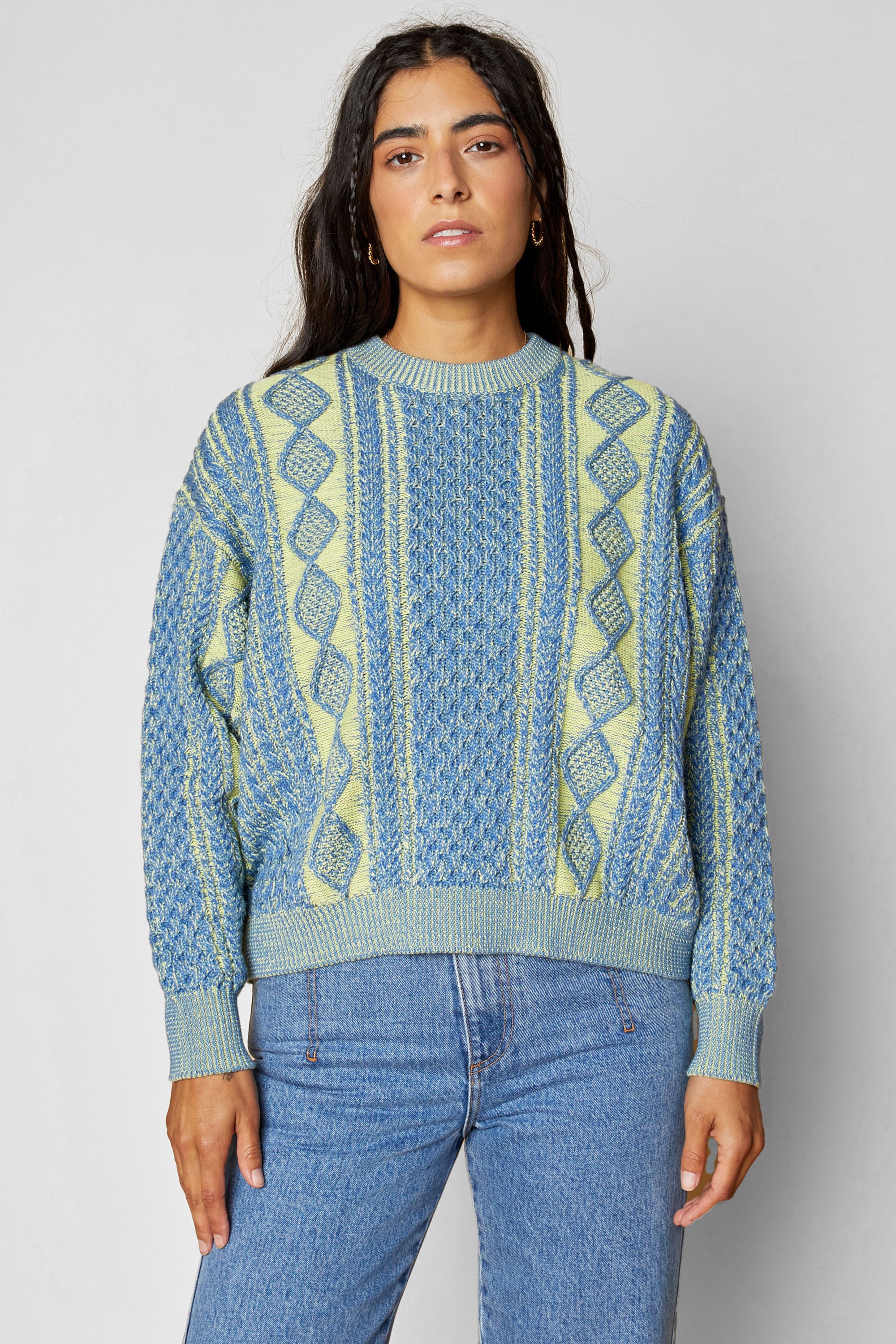 Organic Cotton Fisherman Sweater 