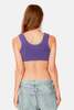 Cotton Citizen Capri Crop Tank - Purple - Thumbnail 2
