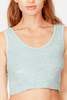 Blue&Cream Zo Cropped Tank - Ocean Blue - Thumbnail 4