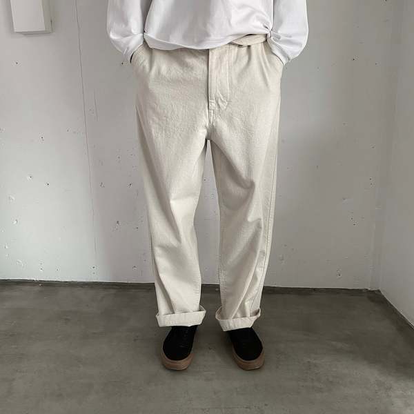 【STILL BY HAND】10オンス デニムカバーオール オフホワイト STILL BY HAND】10オンス デニムカバーオール オフホワイトの通販はau