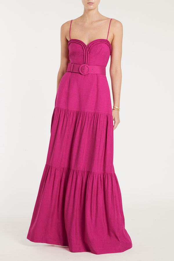 Rebecca Vallance Marianne Maxi - Hot Pink | Garmentory