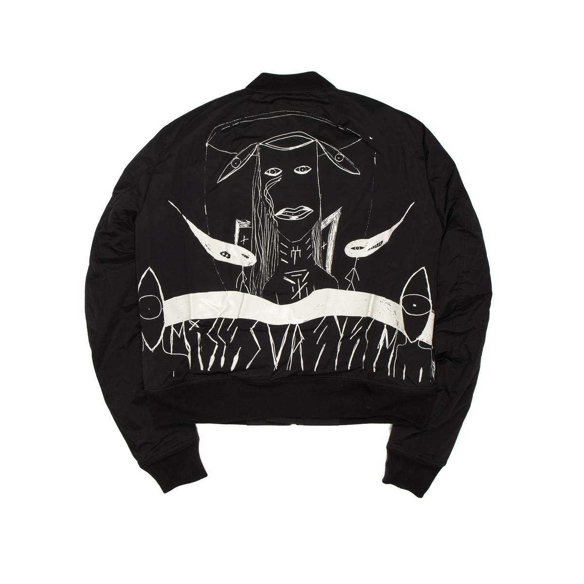 Rick Owens Flight Bomber Jacket - Image 5 of 5