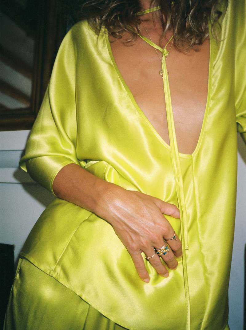 Datura Citron Esther Top - Citron Datura Citron Esther Top - Citron
