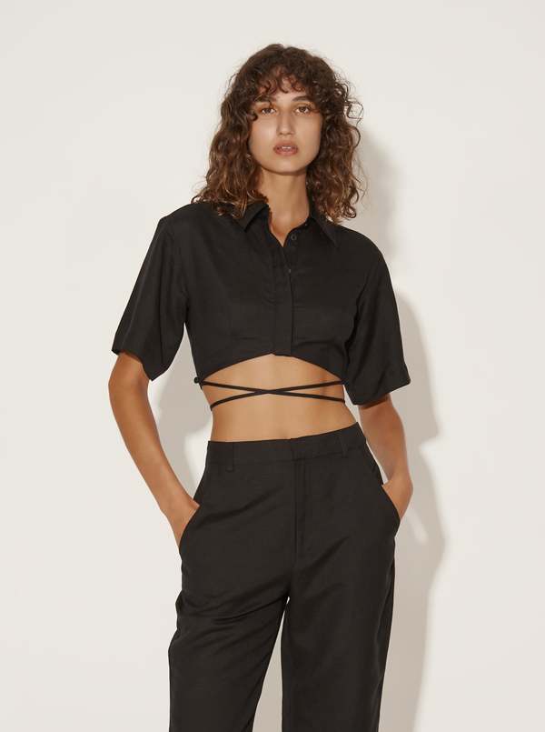 Hansen & Gretel - Satin Halter Top