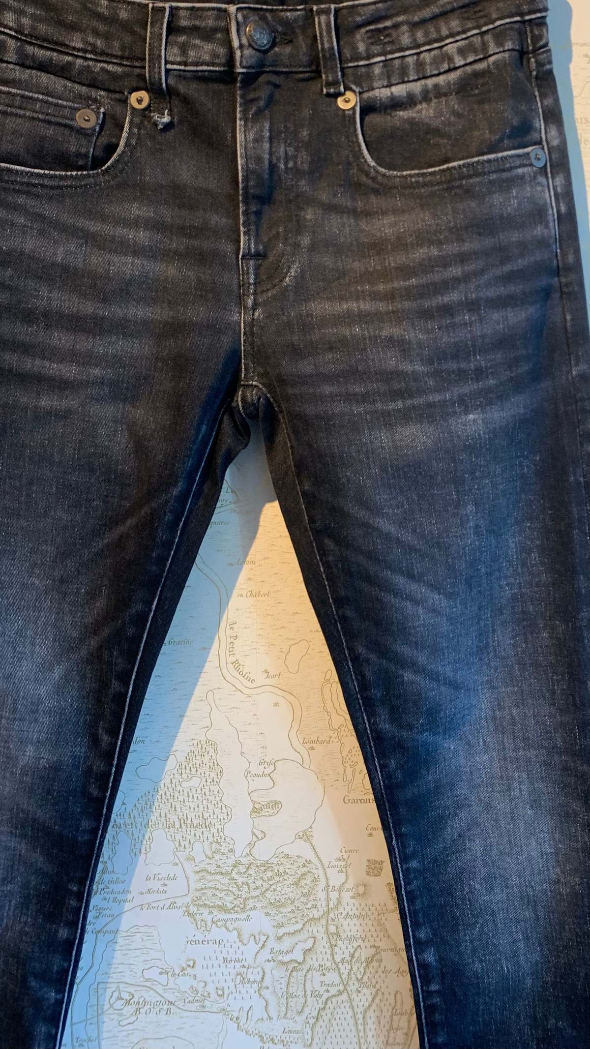 R13 Boy Skinny Jean - Morrison Black - Image 4 of 5