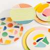 Bamboo Dinner Plate Set - Strokes - Thumbnail 2