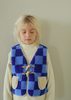 Kids Tambere Kirsi Vest - Blue Checker - Thumbnail 1