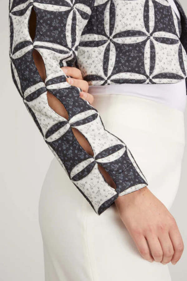 Sea NY Catalina Calico Cut-out Jacket - Multi | Garmentory
