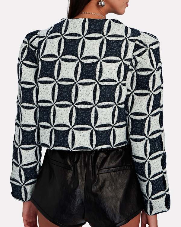 Sea NY Catalina Calico Cut-out Jacket - Multi | Garmentory