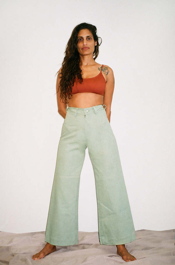 Colorant High Waisted Denim Pants Lawn Garmentory
