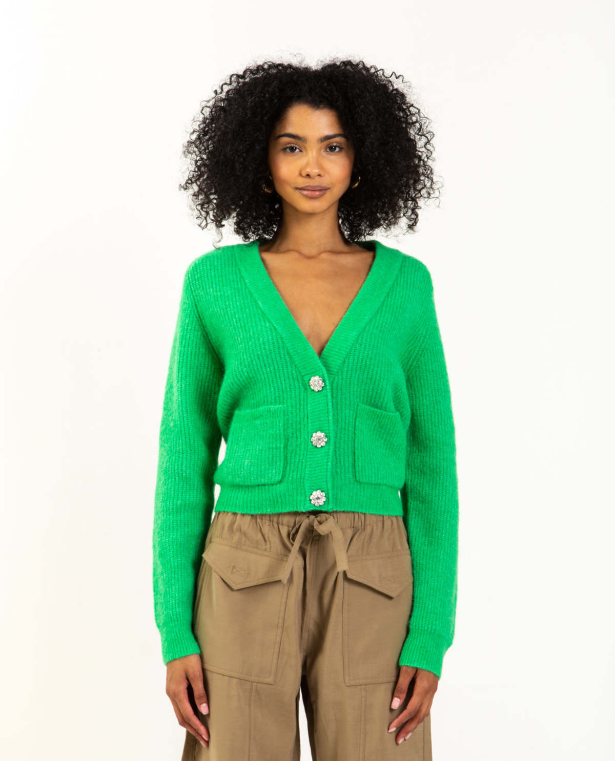 Zara Belted Soft Cardigan Zara SHORT SLEEVE KNIT CARDIGAN Place