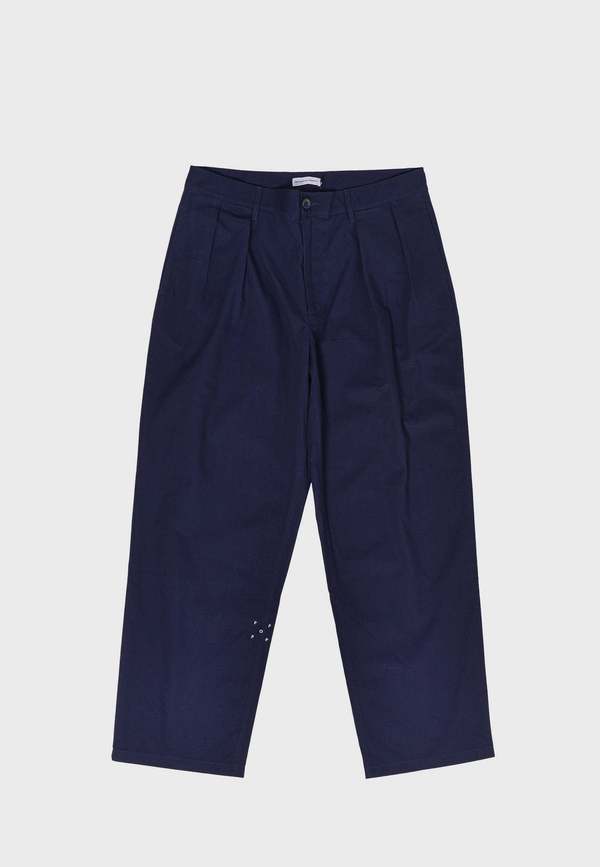 Pop Trading Company Hewitt Suit Pant - Navy | Garmentory