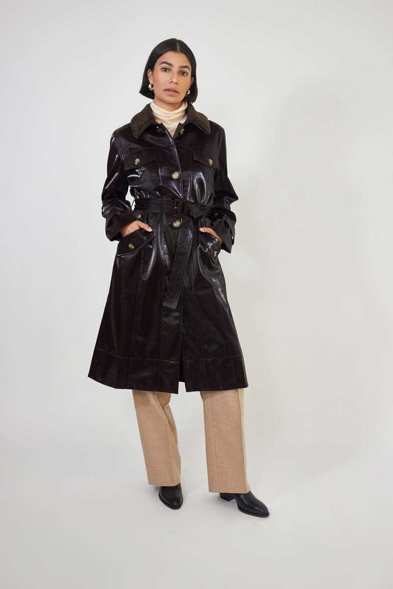 最終価格)Rejina Pyo AW20 Patent leather coat 最終価格)Rejina Pyo AW20 Patent leather coat