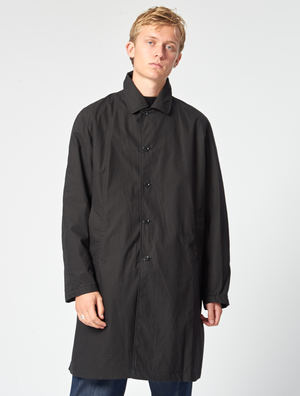 Still By Hand Stand Collar Coat | Garmentory