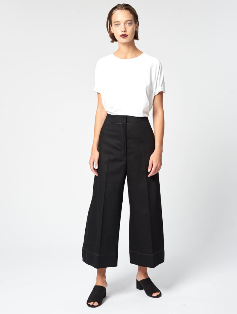 Lemaire Large Pants Cropped | Garmentory
