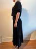 Sundry Smocked Maxi Skirt - Black - Thumbnail 5