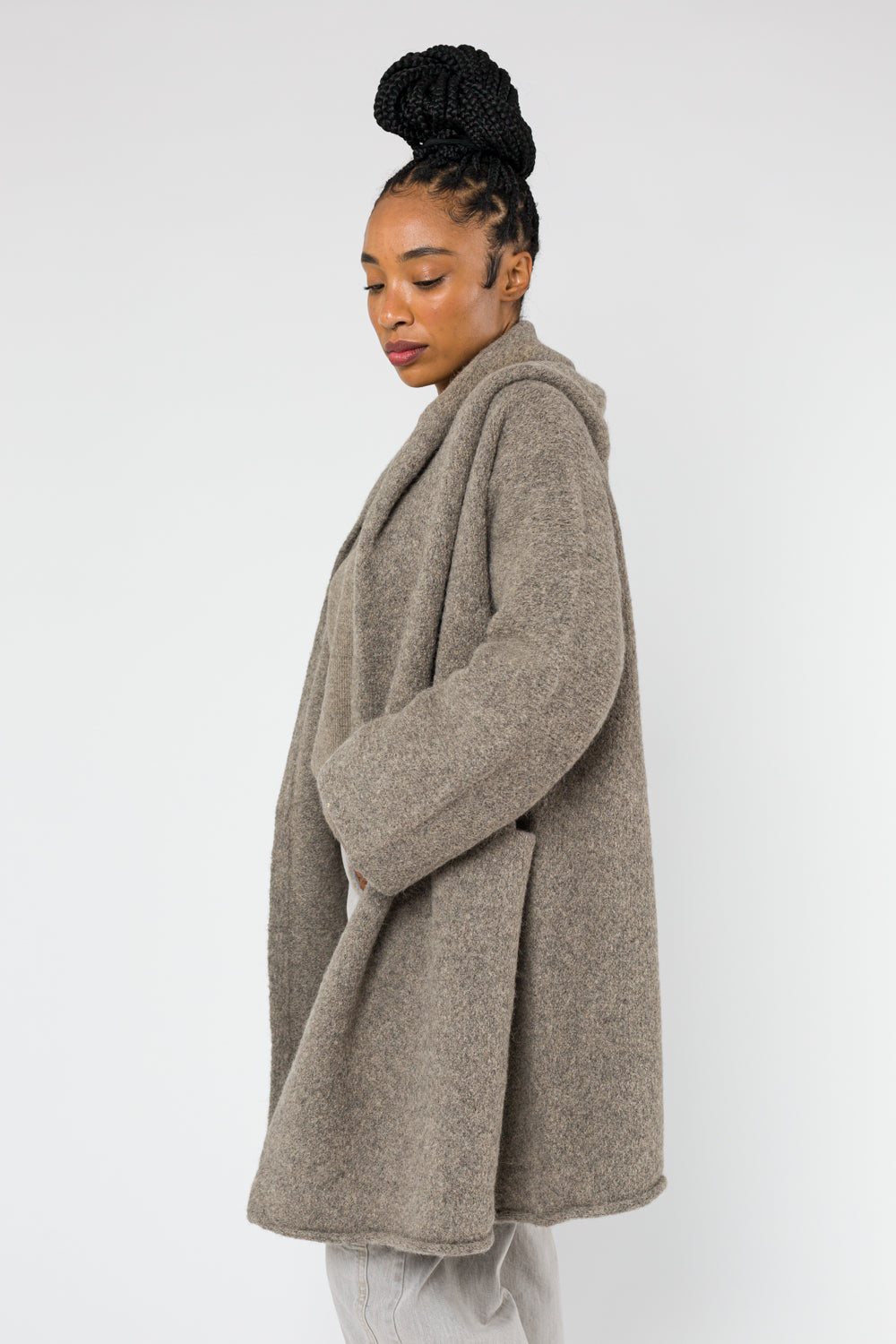 Lauren Manoogian Capote Coat - Rock | Garmentory