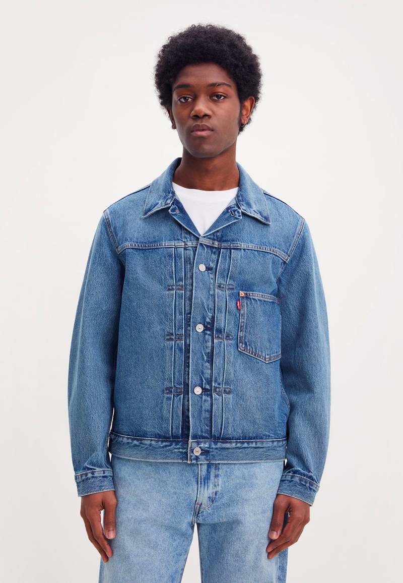 Levi's Type Trucker Jacket - Medium Indigo Stonewash | Garmentory