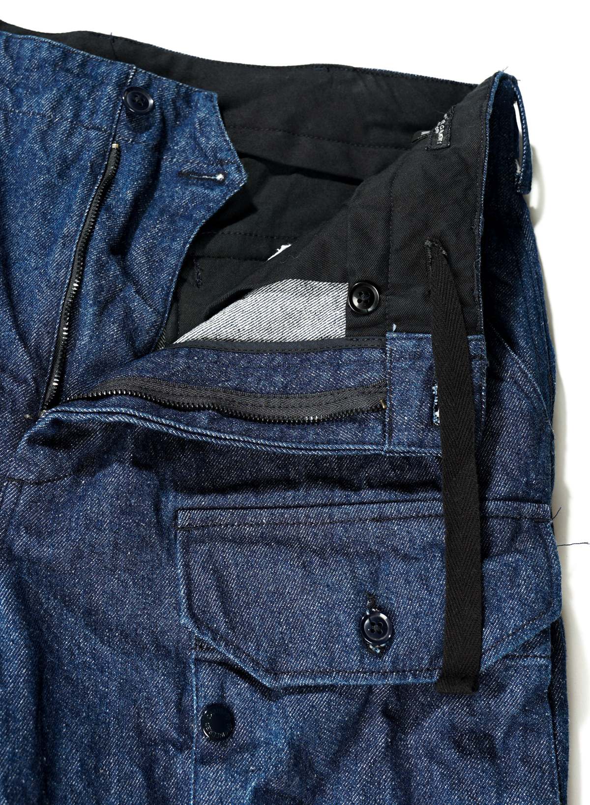ENGINEERED GARMENTS デニムFLIGHT PANT Engineered Garments 12oz Denim Flight Pant - Indigo | Garmentory