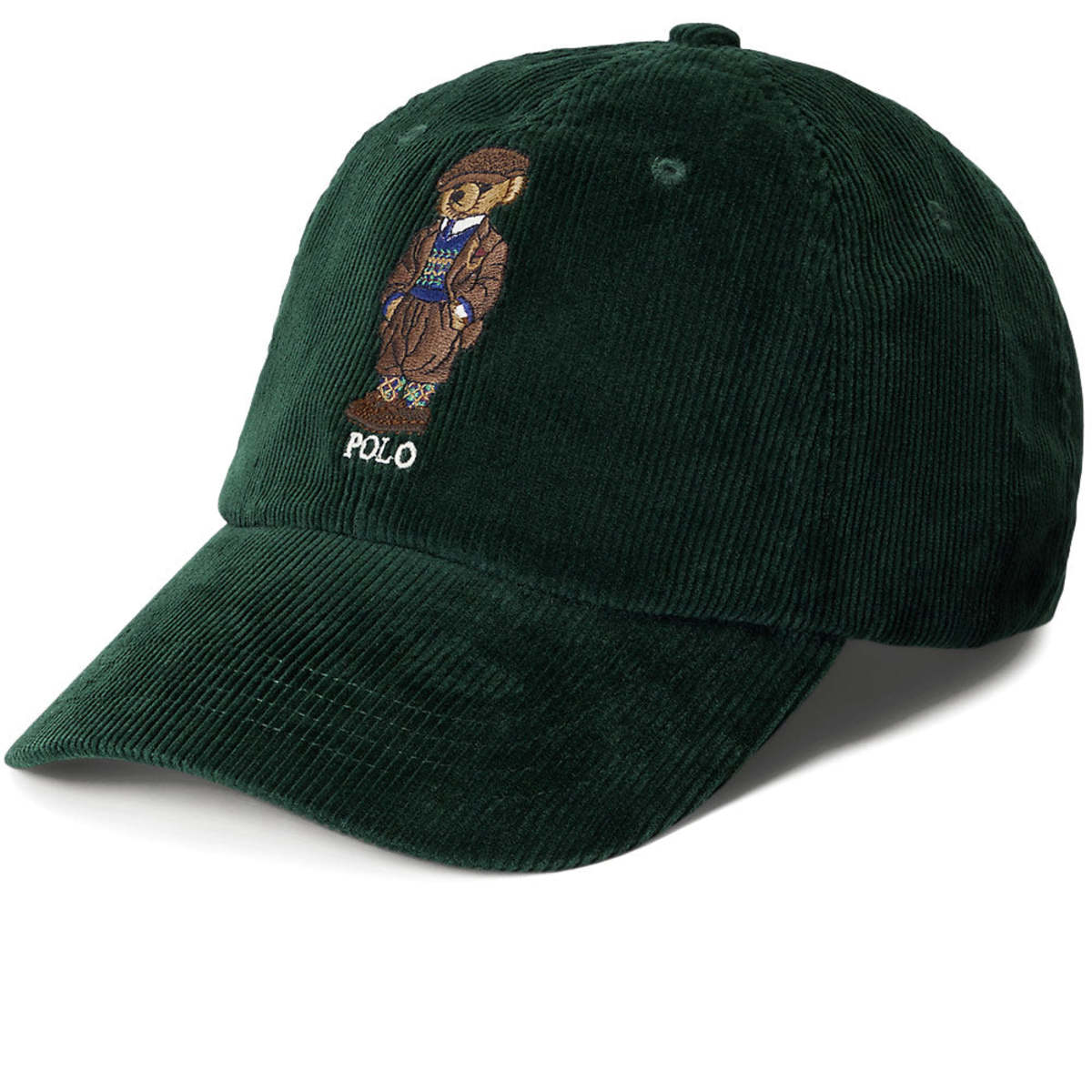 POLO RALPH LAUREN / ラルフローレン CORDUROY CAP Polo Ralph Lauren Logo Corduroy Ball Cap Colorblocked