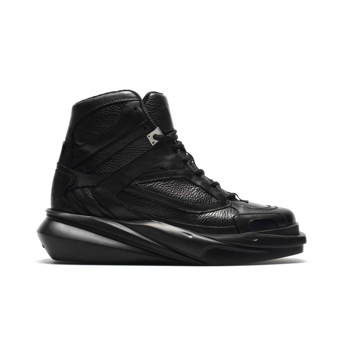1017 ALYX 9SM High top Mono Hiking Sneakers - black | Garmentory