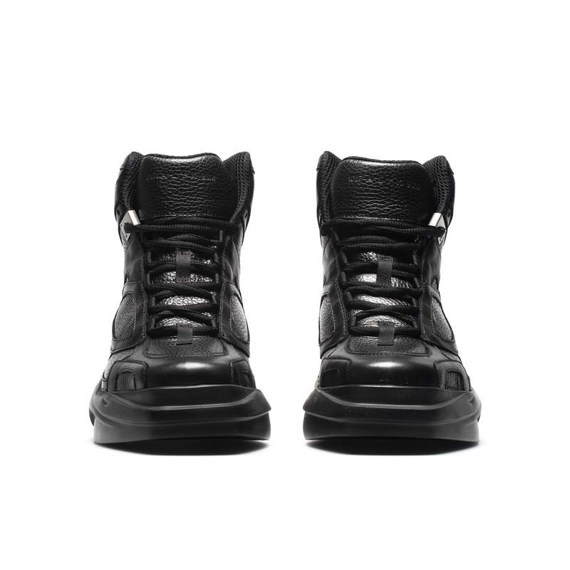 1017 ALYX 9SM High top Mono Hiking Sneakers - black | Garmentory