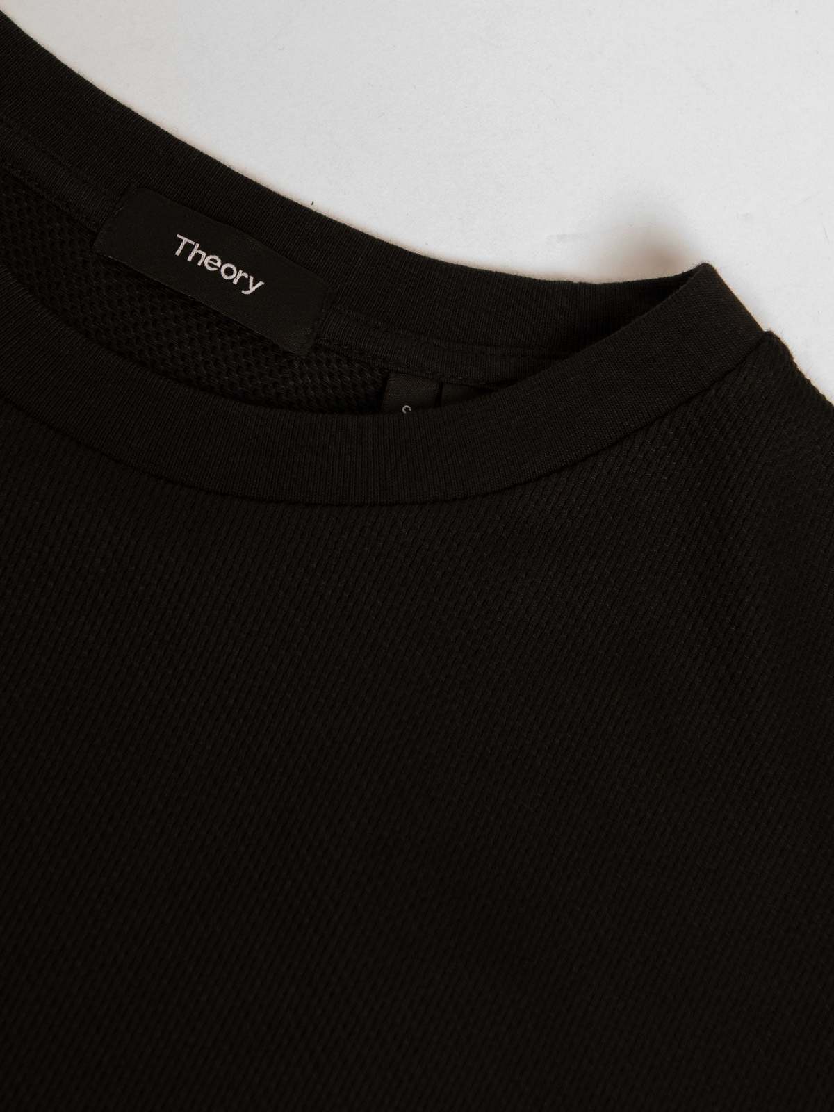 Theory Relay Jersey Ryder Tee - Black | Garmentory