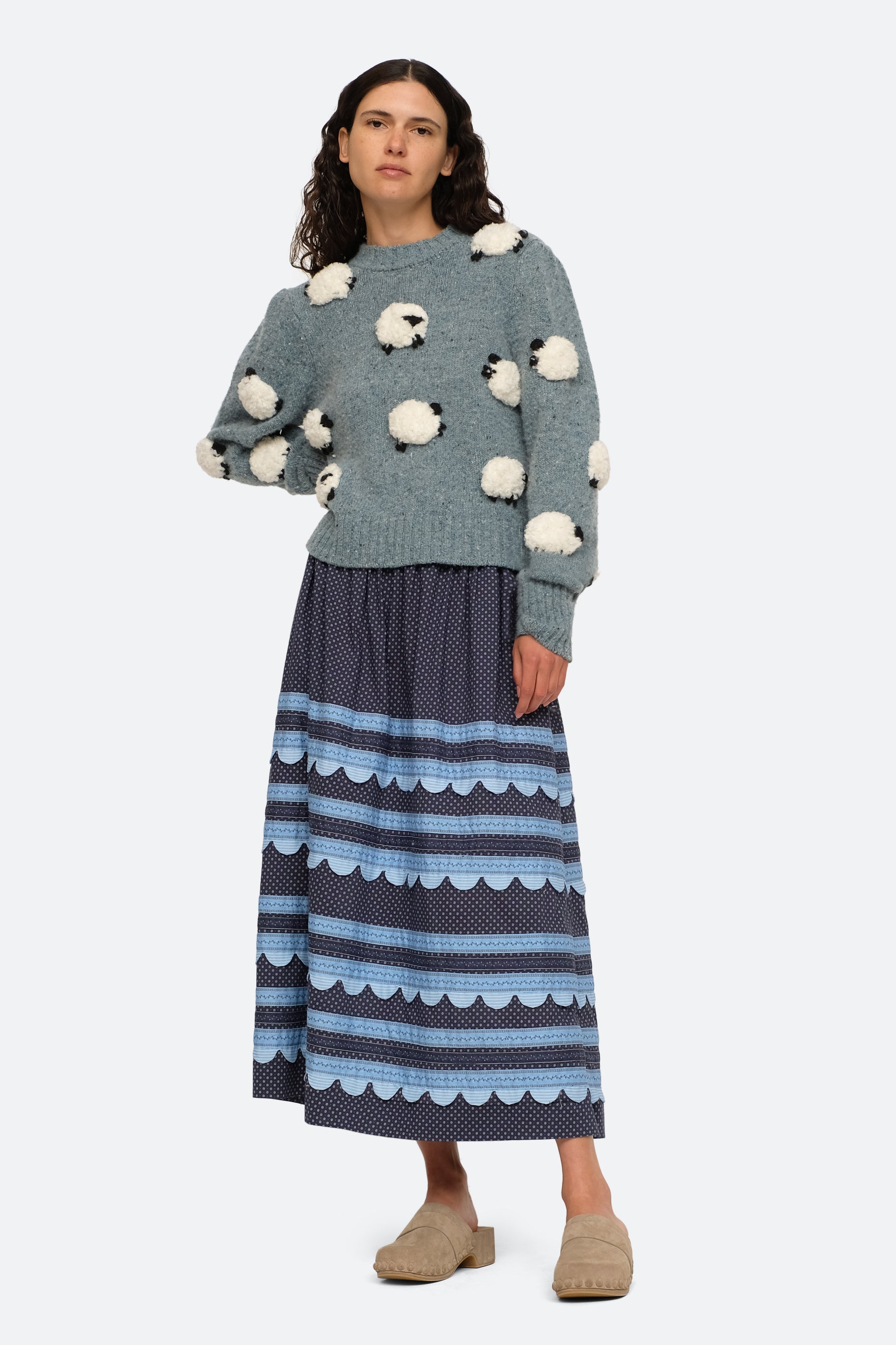 SEA NEW YORK SHEEP CARDIGAN visual data 2