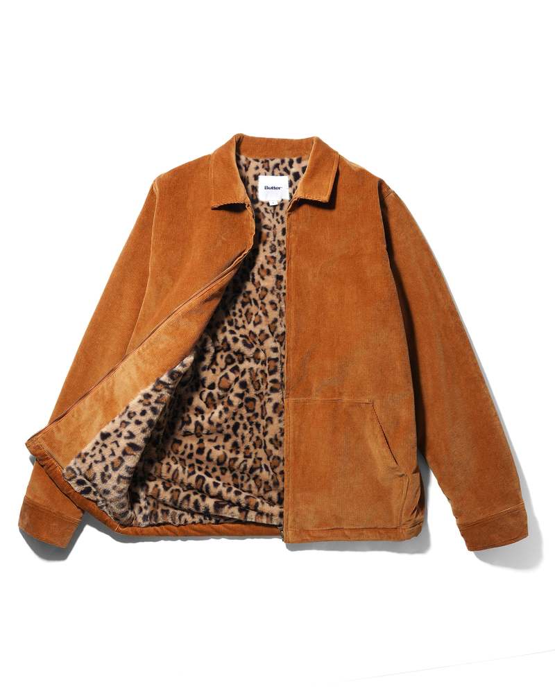 Butter Goods Brass Corduroy Jacket - Rust | Garmentory