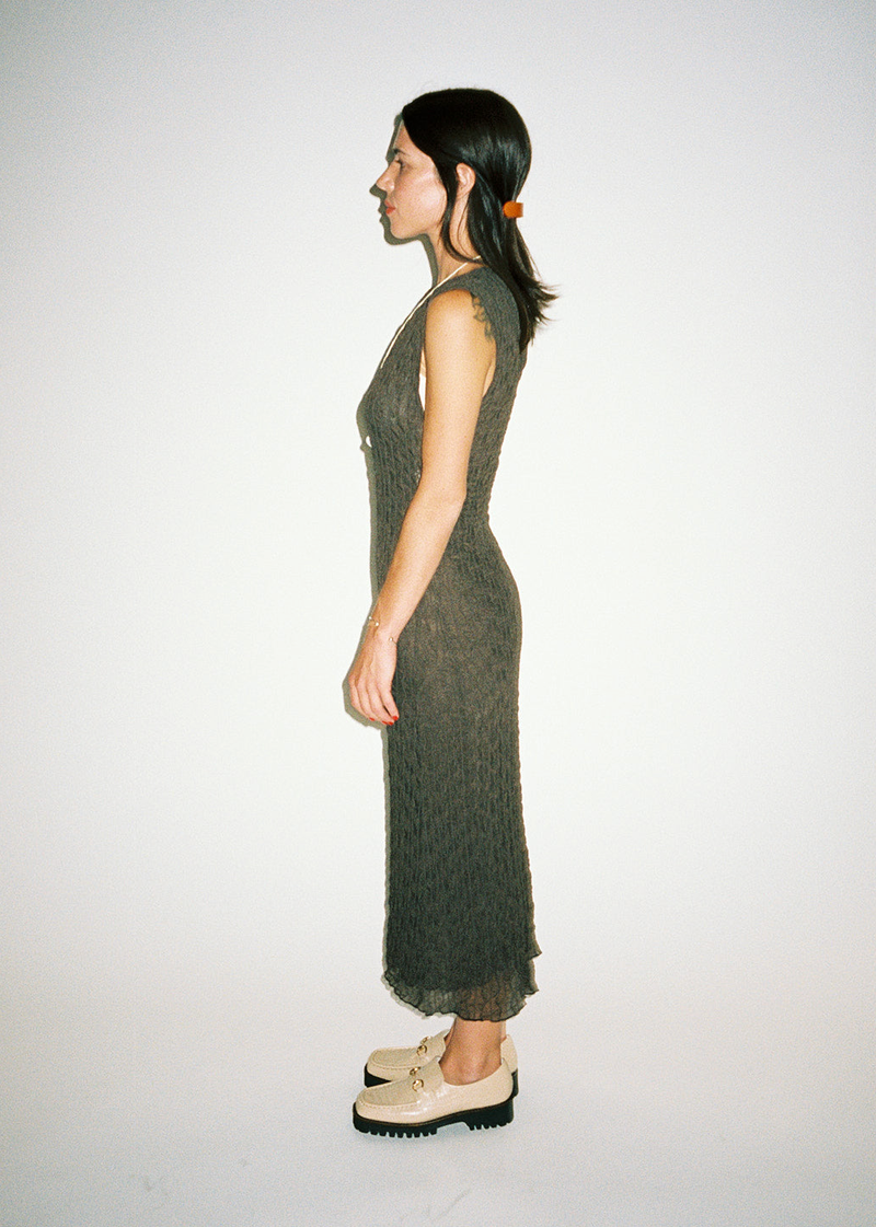 split dress black Unique Beaded Satin With Lace-Up Back And Leg Slit modest clothing Size:US 14 / UK 18 / EU 44 Say hello to Felecia Dress Pants Black Pants