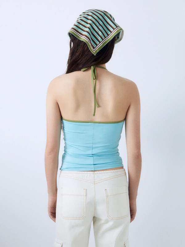 Gimaguas Turquoise Towel Hat Bon Voyage - Turquoise – Keyma Elevated Beach Accessories main image 4