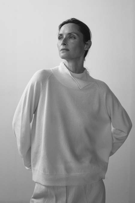 Cordera CASHMERE TURTLENECK SWEATER - NATURAL