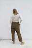 Girls of Dust Karate Cotton Pasha Pants - Olive - Thumbnail 4