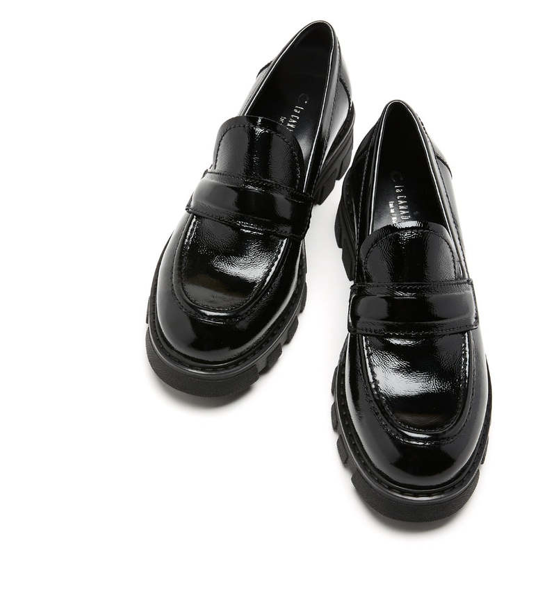 la canadienne Douglas Leather Loafer - Black