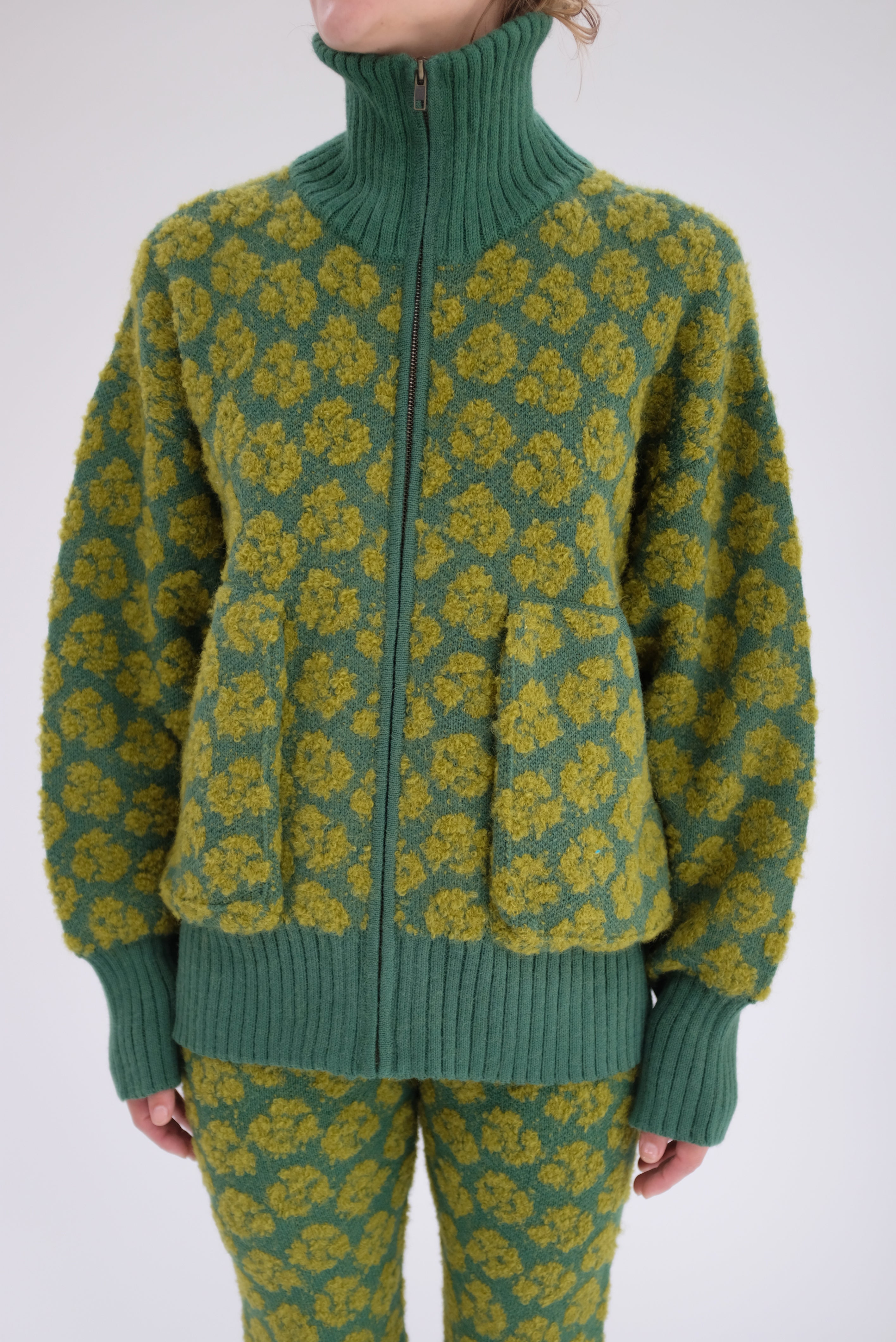 ジャケット・アウター MOZH MOZH GOLGOLI ZIPPER SWEATER MOZH MOZH GOLGOLI ZIPPER SWEATER
