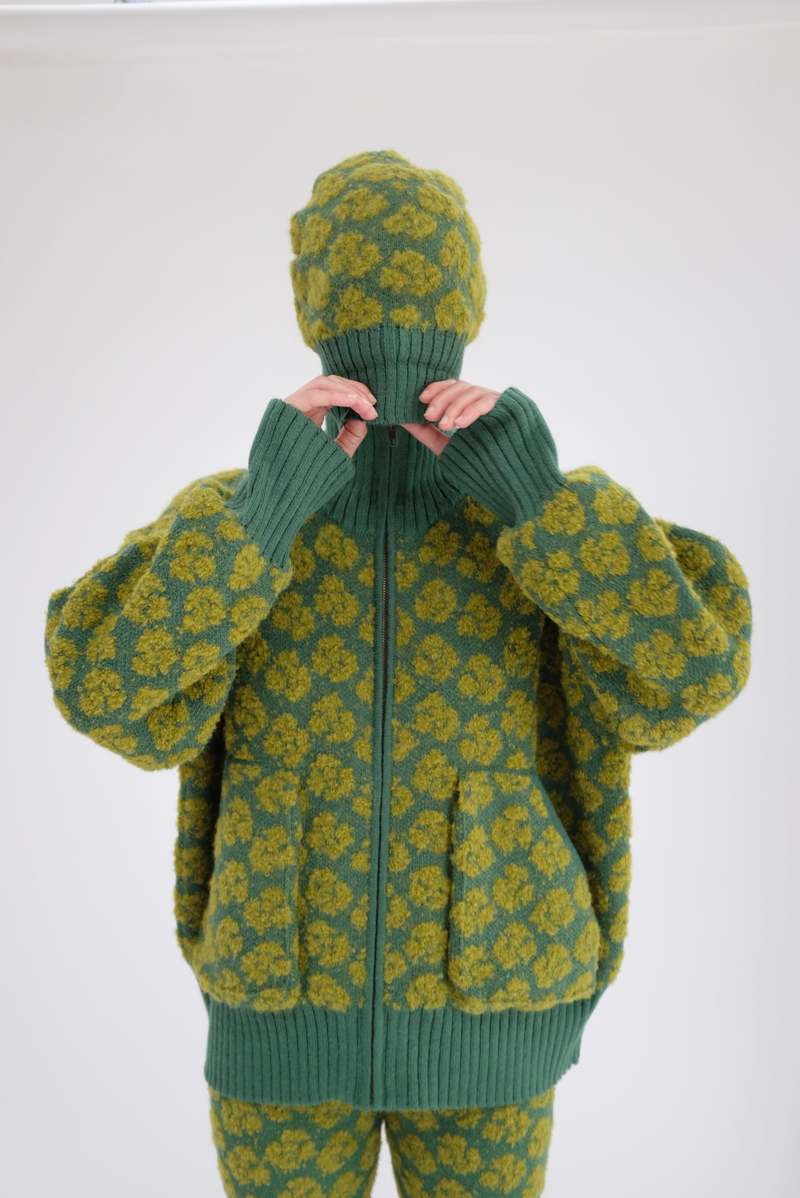 MOZH MOZH GOLGOLI ZIPPER SWEATER