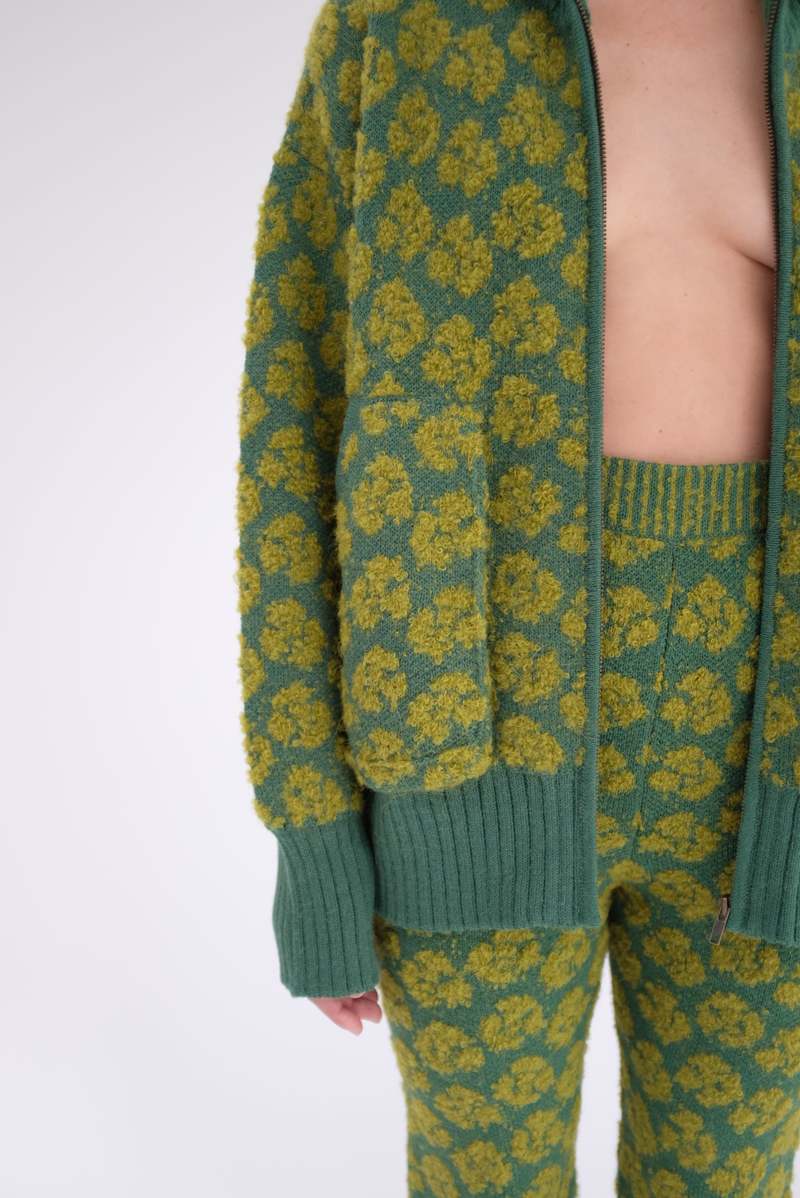 MOZH MOZH GOLGOLI ZIPPER SWEATER