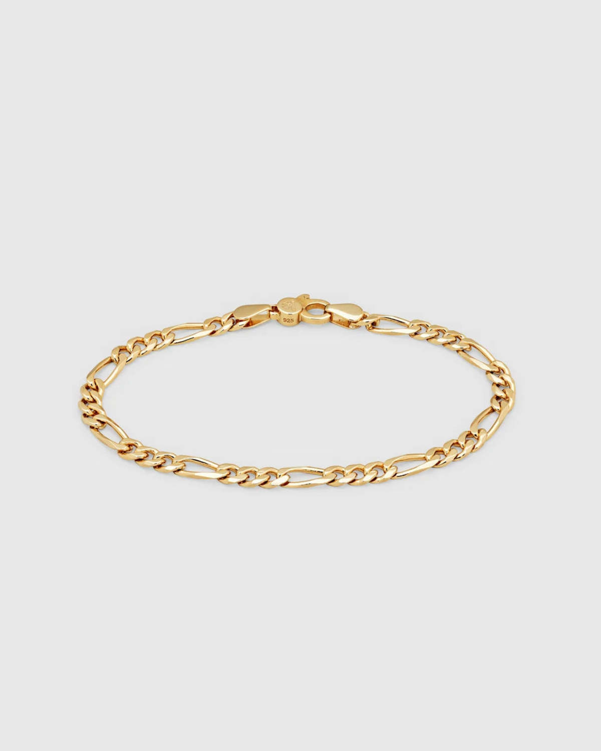 Tom Wood FIGARO THICK BRACELET - GOLD | Garmentory