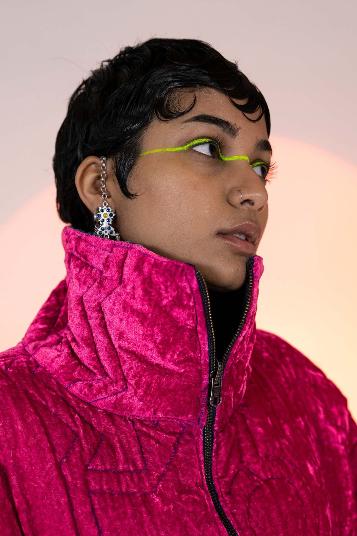 abacaxi Quilted Reversible Kimono Jacket - Image 6 of 13