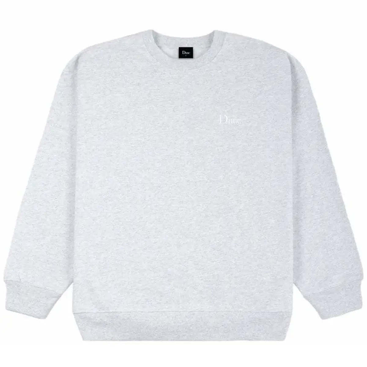 Dime Classic Small Logo Crewneck - Ash | Garmentory