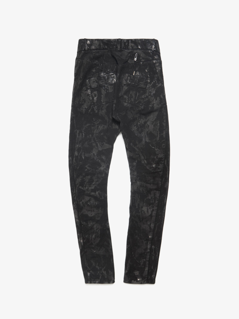 Boris Bidjan Saberi Object Dyed Vinyl Processed Cotton Denim