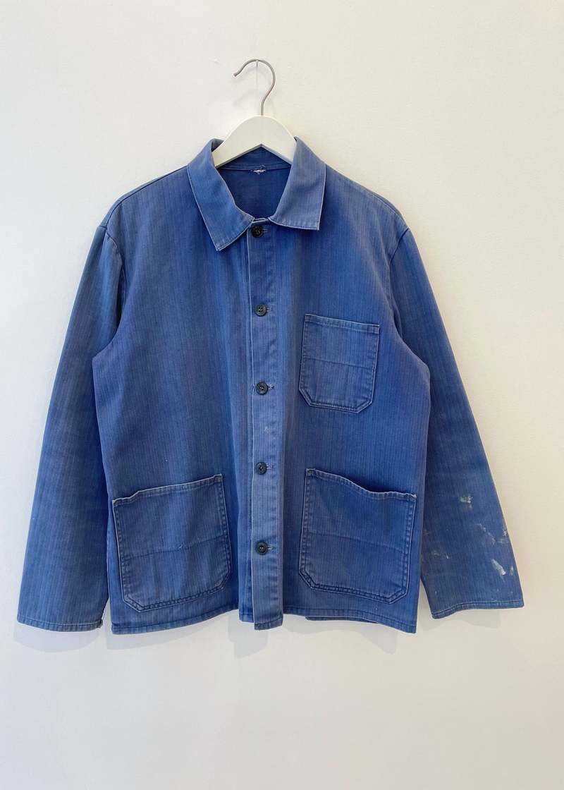 Vintage French Chore Jacket | Garmentory