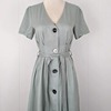 Pleated Midi Dress - Thumbnail 2