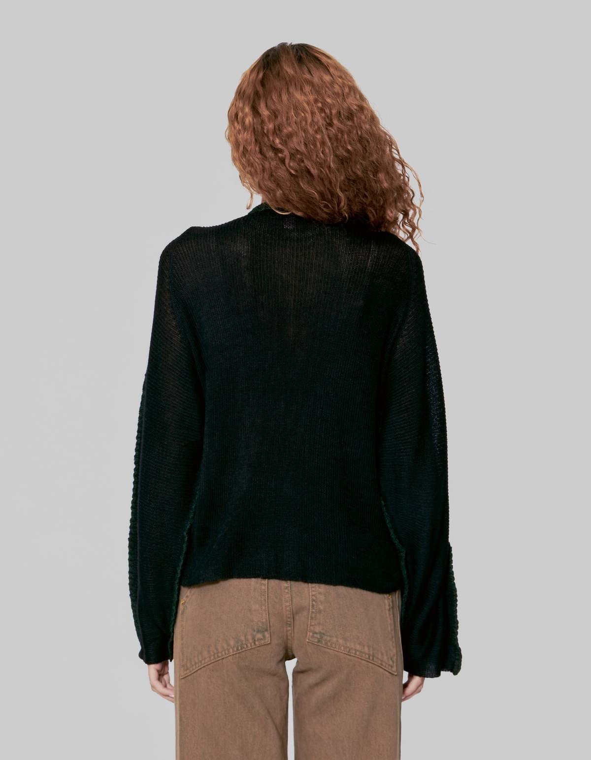 Unisex ECKHAUS LATTA Ash Sweater - Spruce - Image 3 of 5