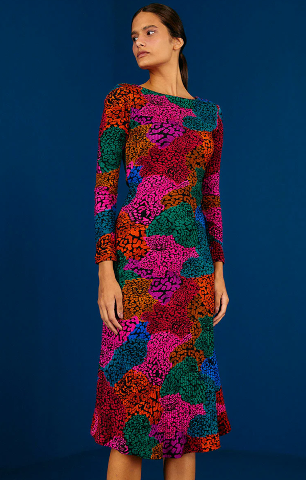 Farm Rio Jersey Dress - Rainbow Mix on Garmentory