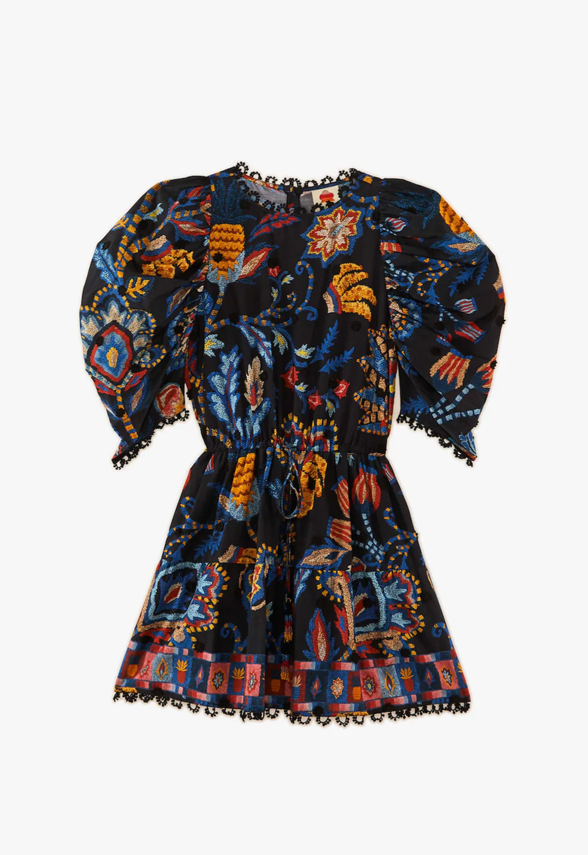 farm rio blue sunset tapestry dress Mini - Black Gathered at skirt FULLY-LINED Azazie Caymus Diamond White Silk Satin Colors:Moss Green 838