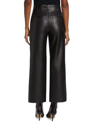 Veronica Beard Dova Pant in Ivory/Navy