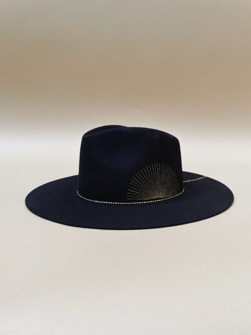 Van Palma Basile Hat - Black