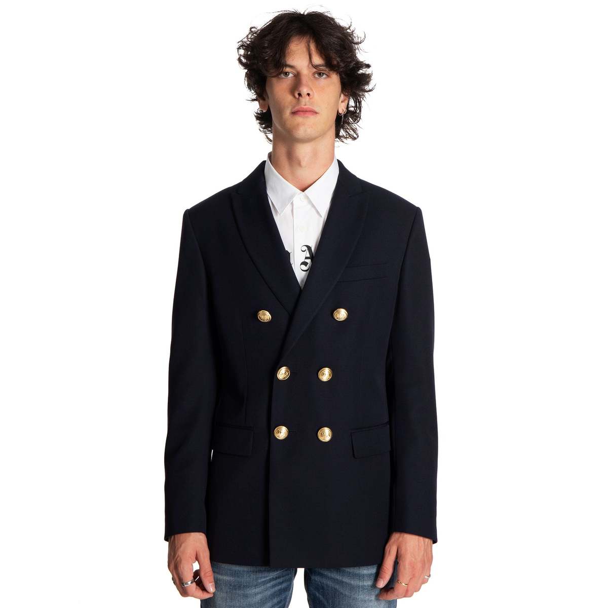 ジャケット・アウター Palm Angels double-breasted blazer 50 Palm Angels Double Breasted Blazer | Garmentory
